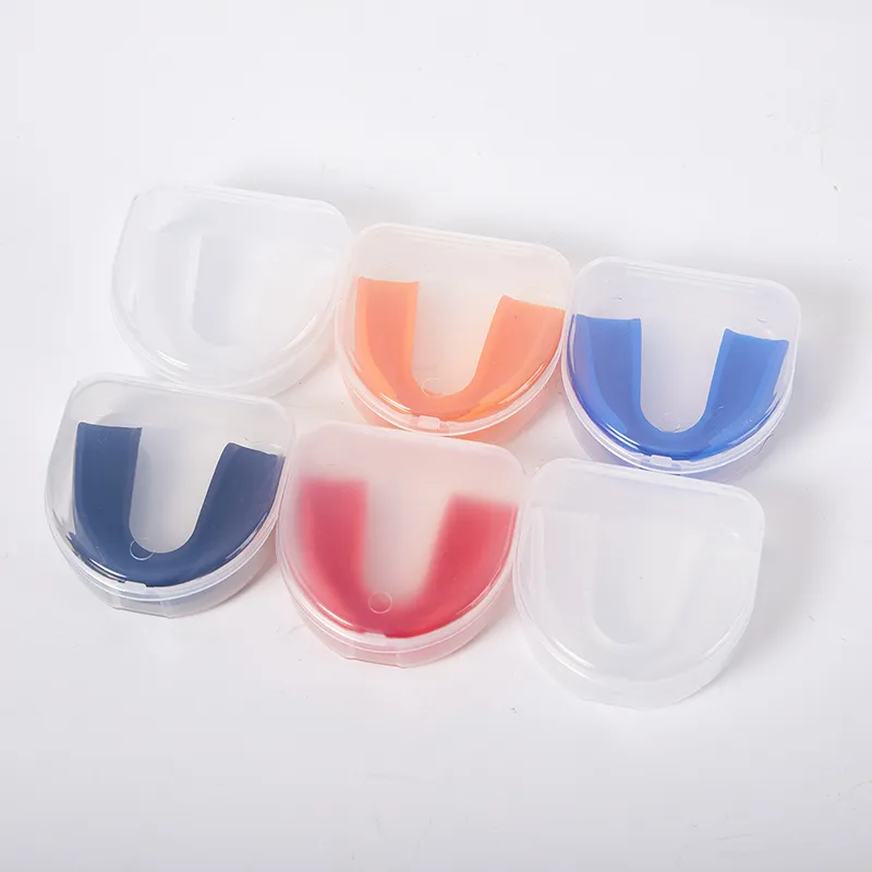 1 st Professional Shock Sports Mouthguard Mouth Guard Tanden Bescherming voor boksen basketbal Top Gum Shield