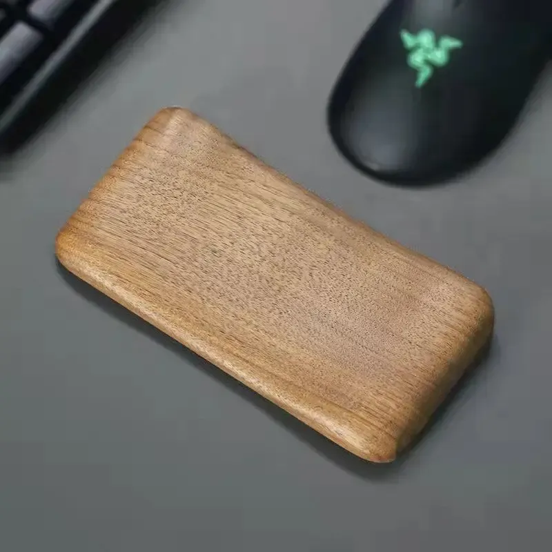 Accessories Walnut/Beech Wooden Mouse Hand Rest Pad Ergonomic Wrist Rest Support Mouse Pad Comfortable Office Gaming Accessories