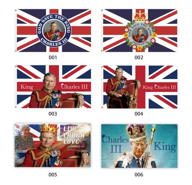 Union Jack Flag Kralı III III Yeni Kralımız Olmak İçin 90x150cm LIVE Kral Hadi Banner2745263