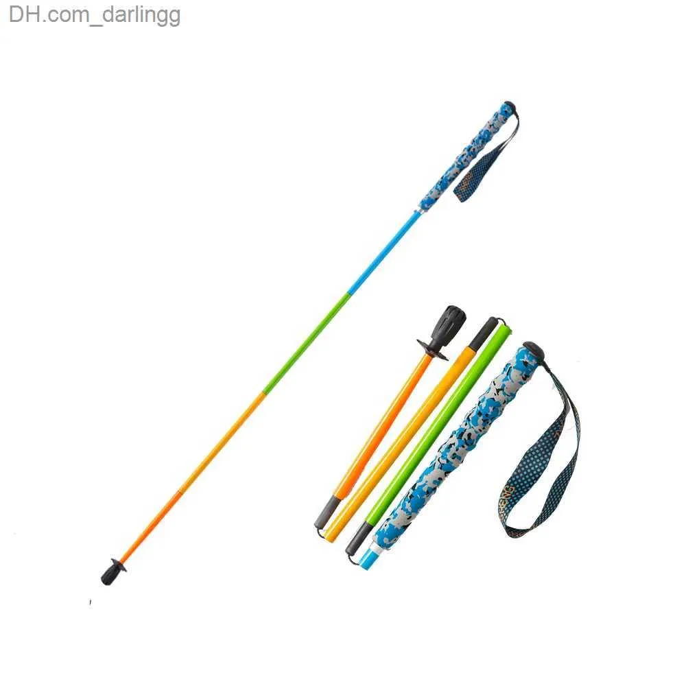 Trekking Poles Trekking Poles Color Hiking Pole Hiking Pole Nordic Hiking Pole Climbing Pole Replacement Alpstock Outdoor Campsite Hiking Protection HatQ