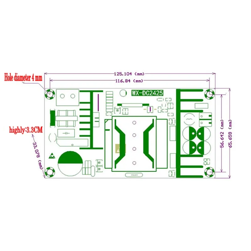 Convertisseur AC 220V 110V vers DC 12V 17A Max 20A 200W Alimentation de commutation de transformateur régulé