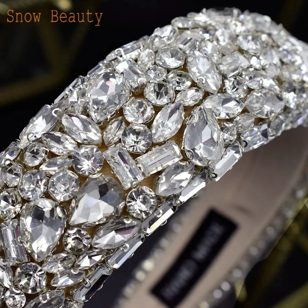 ✧tiara✧ A452 Handmade Wedding Headband Baroque Headpieces Women