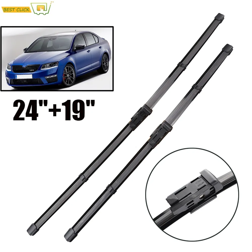 2pcs/1set 15 Car Rear Window Windshield Wiper Arm & Blade Complete Replacement Set For Skoda Fabia 6y Mk1