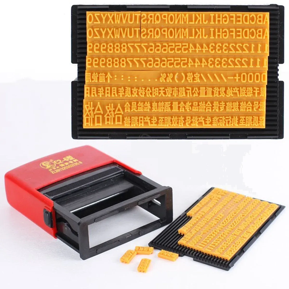 Stampanti manuale di codifica portatile da parte della codifica portatile Stampante Stampante per la data di inchiostro per la produzione di carta in metallo sacchetto di plastica per alimenti.
