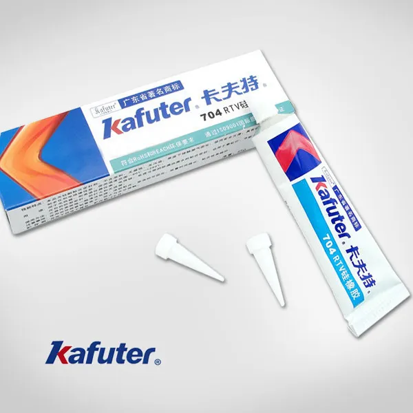 high quality 45g Kafuter Silicone Industrial Adhesive K-704 705 704B RTV Silicone Rubber White balck Transparent Glue