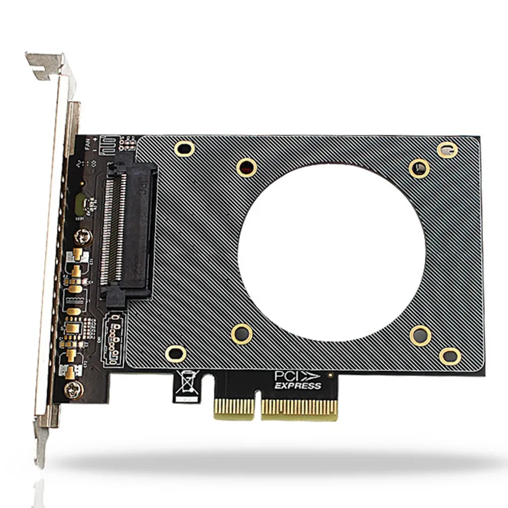 Cartes Motherboard U.2 SFF8639 à PCIe X4 Carte d'extension PCIe X4 / X8 / X16 Slots 4000 Mo / s Adaptateur d'extension Prise en charge de la carte U.2 NVME SSD