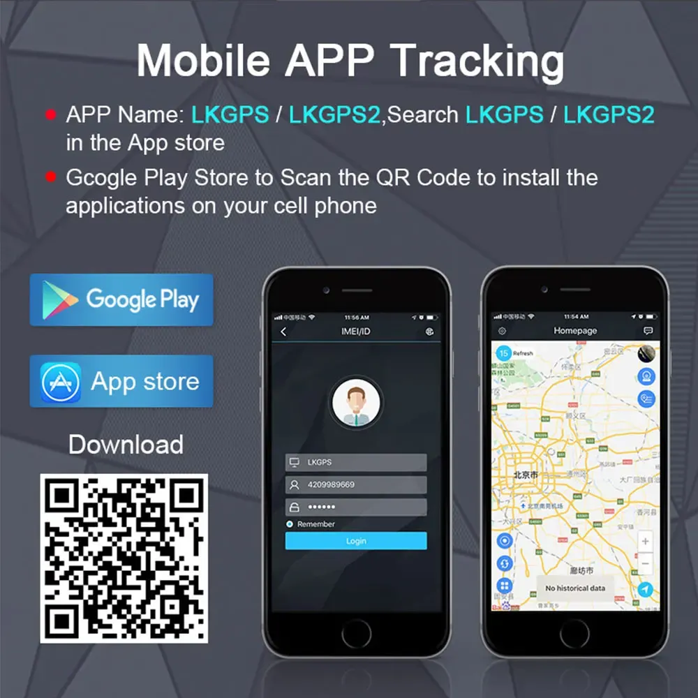Car GPS Tracker LK209C 20000mAh 240 Days Standby Waterproof Magnet ...