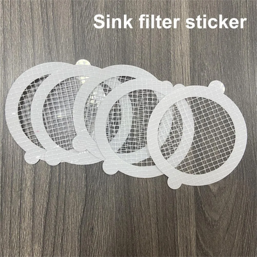 Fiber 30Pcs Pretty Drainage Outlet Filter Floor Drain Stickers Lightweight Drain Sticker Disposable for Kitchen