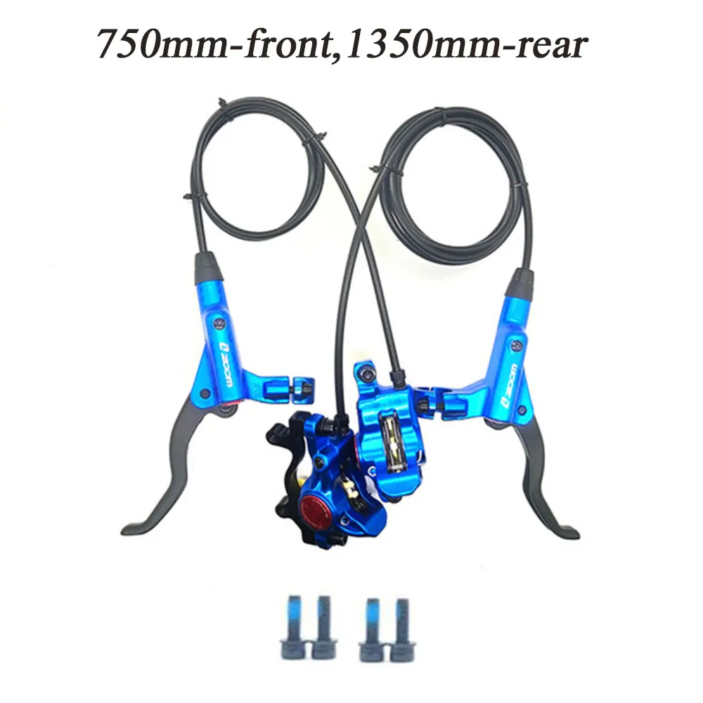 Zoom HB-875 Bike Brake Mtb Mountain Bicycle Hydraulic Disc Set Clamp متوافق مع MT200 MT315 MT615 M365 M395