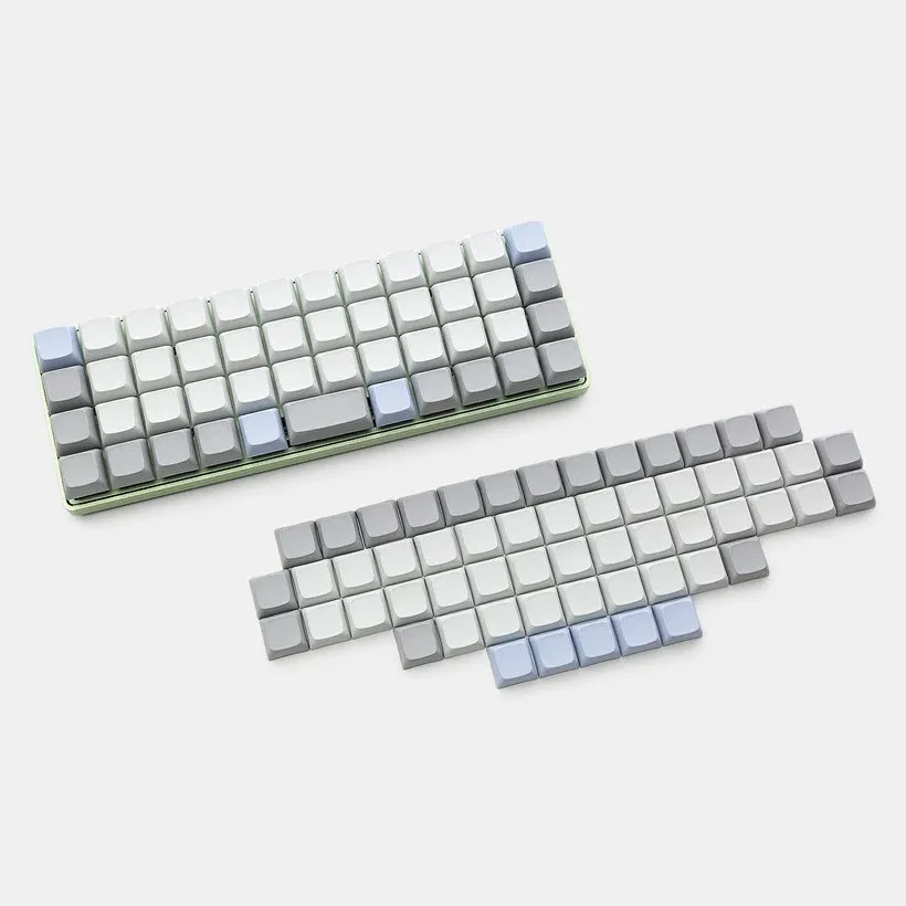 Zubehör XDA DSA Blank PBT -Tastaturkaps geeignet für ortholineare Layout MX -Tastatur XD75 ID75 PLANK PREONIC NIU40