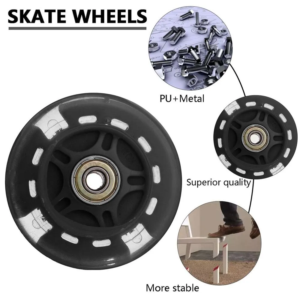 2020 HOT 80mm LED Flash Wheel Mini o Micro Scooter Luci lampeggianti posteriori posteriori ABEC-7 Nuovo dropshipping