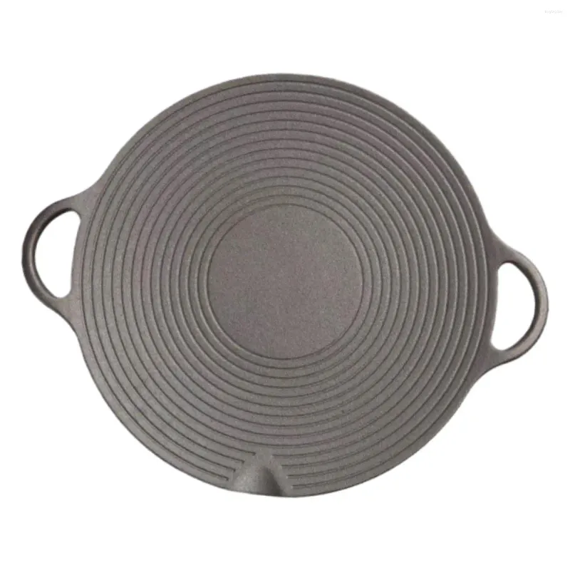 Pans Grill padella friggitura ispessita cucina robusta gadget antiaderente cottura barbecue vassoio per bbq da viaggio da viaggio