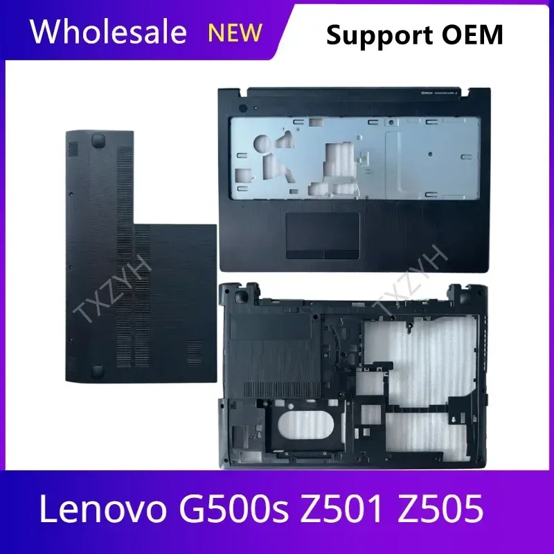 Cas nouveaux originaux pour le clavier Lenovo G500S G505S Clavier de base du Palle de bassin inférieur inférieur A B C D Shell AP0YB000J20