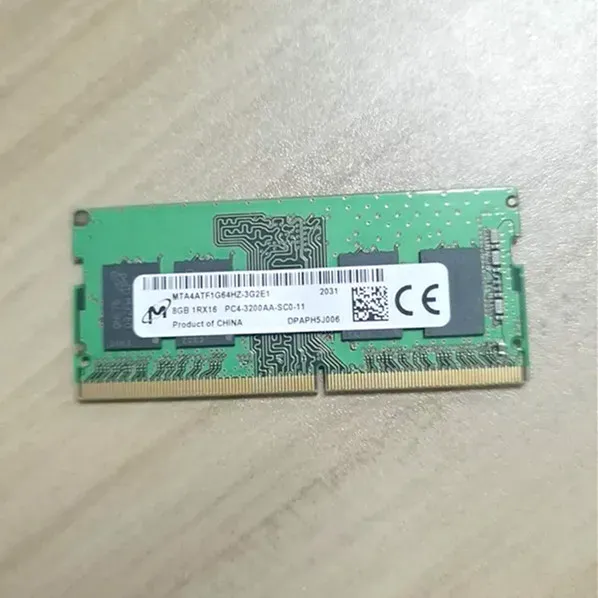 RAMs Micron DDR4 8GB 3200MHz RAM 8GB 1RX16 PC43200AASC011 ddr4 3200 8gb Laptop memory