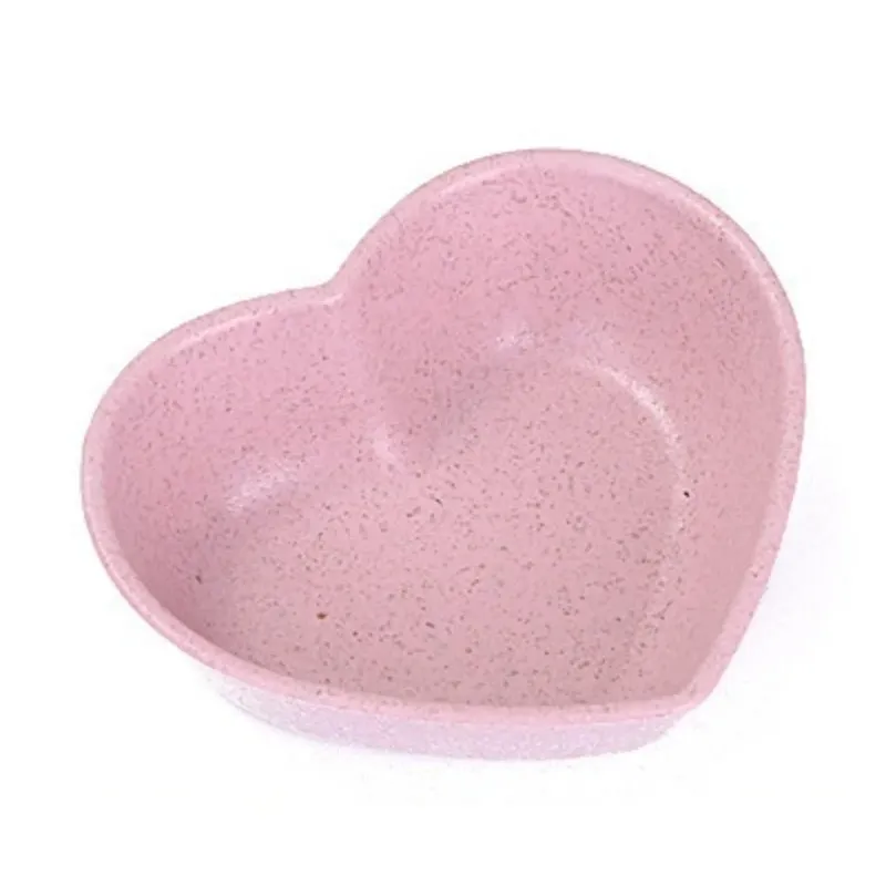 Super Cute Heart Shape Ceramic Sauce Dish Mini Sease Seetsing Dish Satseringsrätter Sushi Soy Dipping Bowl Snack Serving Dishes