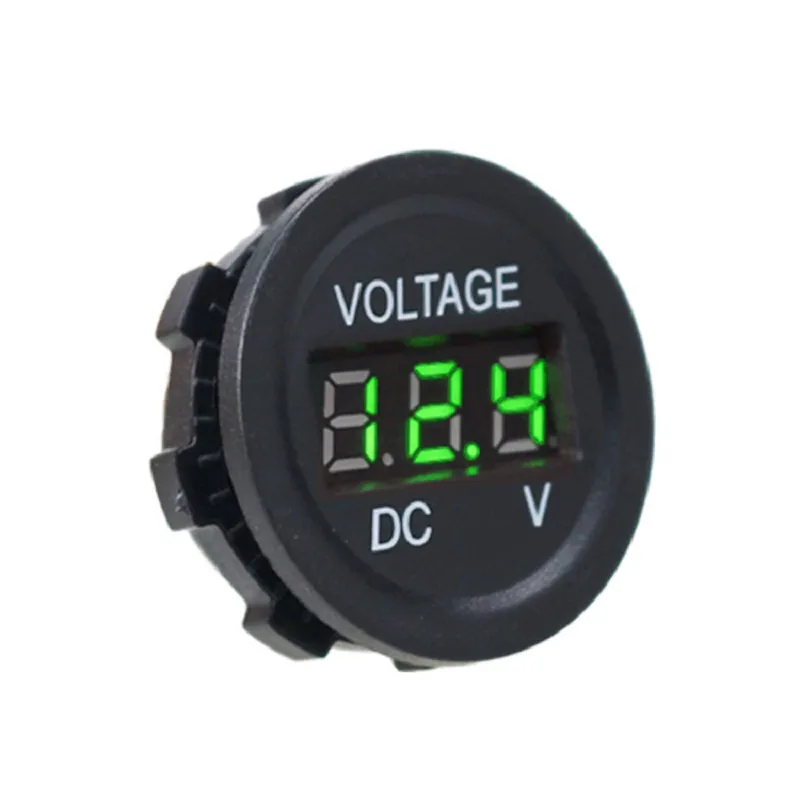 Touch Sensor LED Digital Volt Voltage Meter Monito... – Grandado