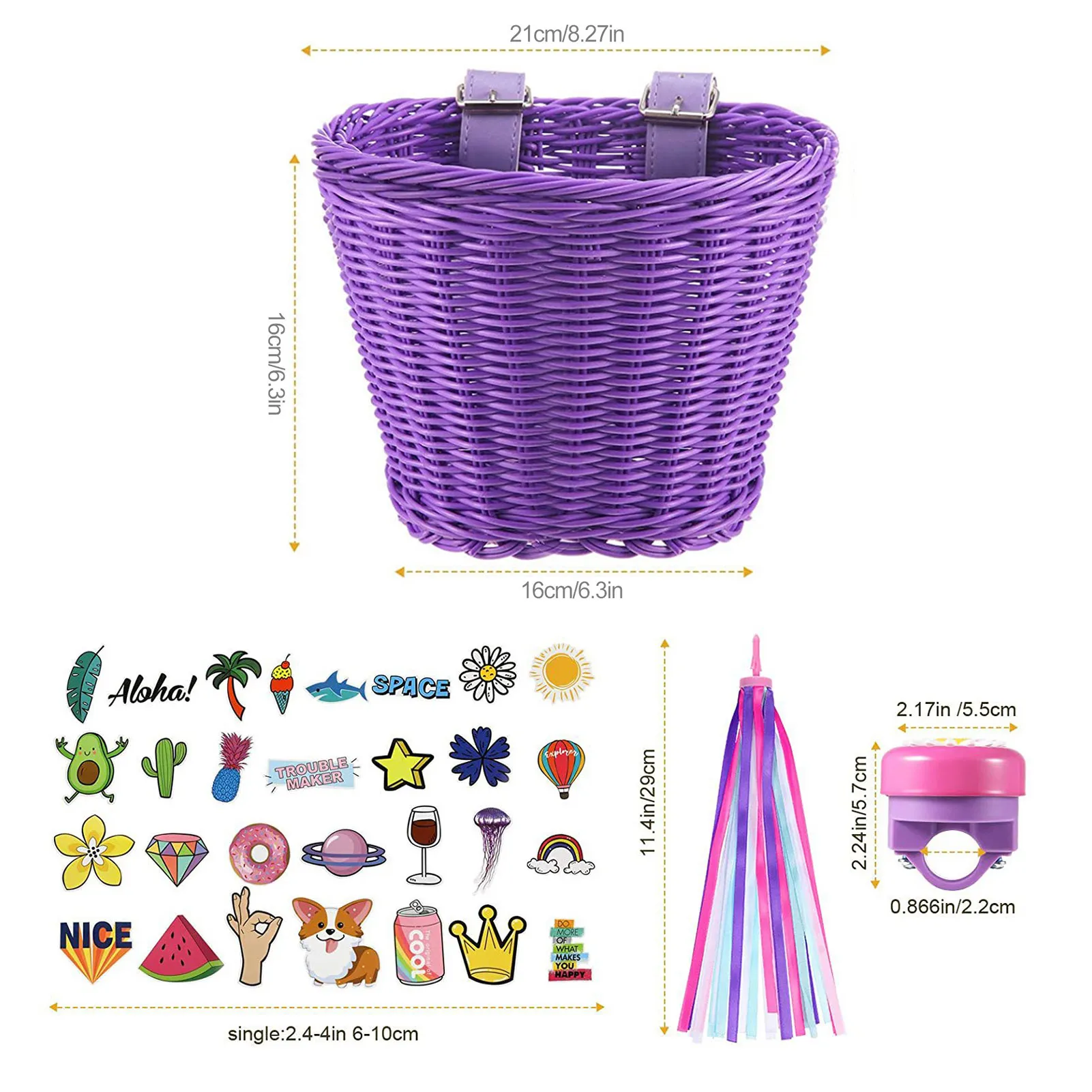 Bike streamers and basket deals
