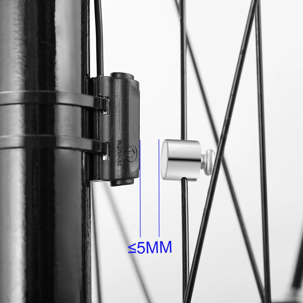 Rear wheel bike odometer sale
