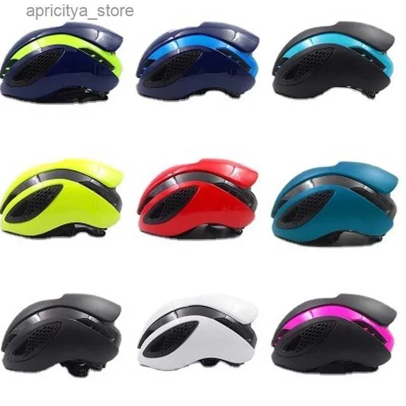 Casques de cyclistes Casque Casque Racing Road Bike Aérodynamique Aero Helmet Mens Sports Bike Aero Bike Casmet L48