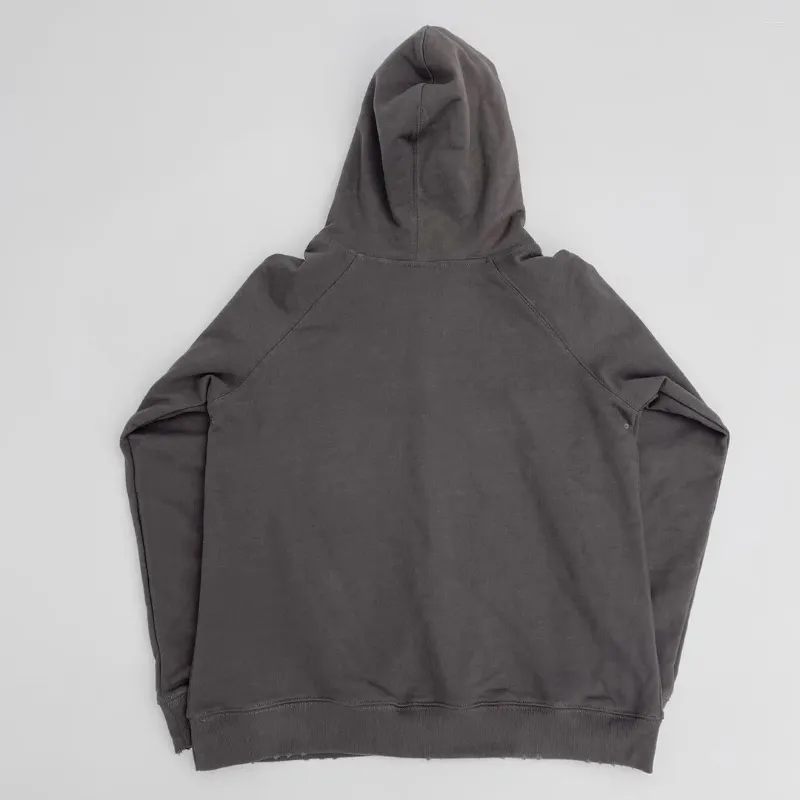 Number Nine Mens Skull Embroidered Hoodie Zipper Coat With