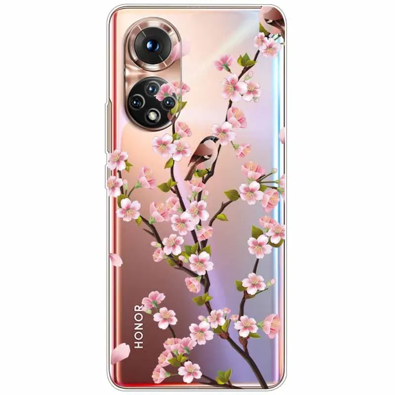 Pour Huawei Nova 9 SE / Nova9 Case transparent TPU Soft Cat Girl Clear Silicone Fundas pour Huawei Nova 9se Phone Shell Nova9se