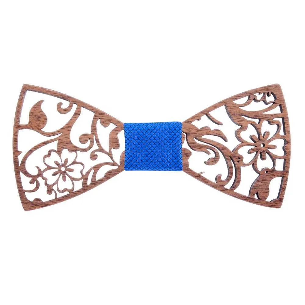 Cravate Bois HudWood Fait Main - Cravate écolo Cadeau Homme Unique