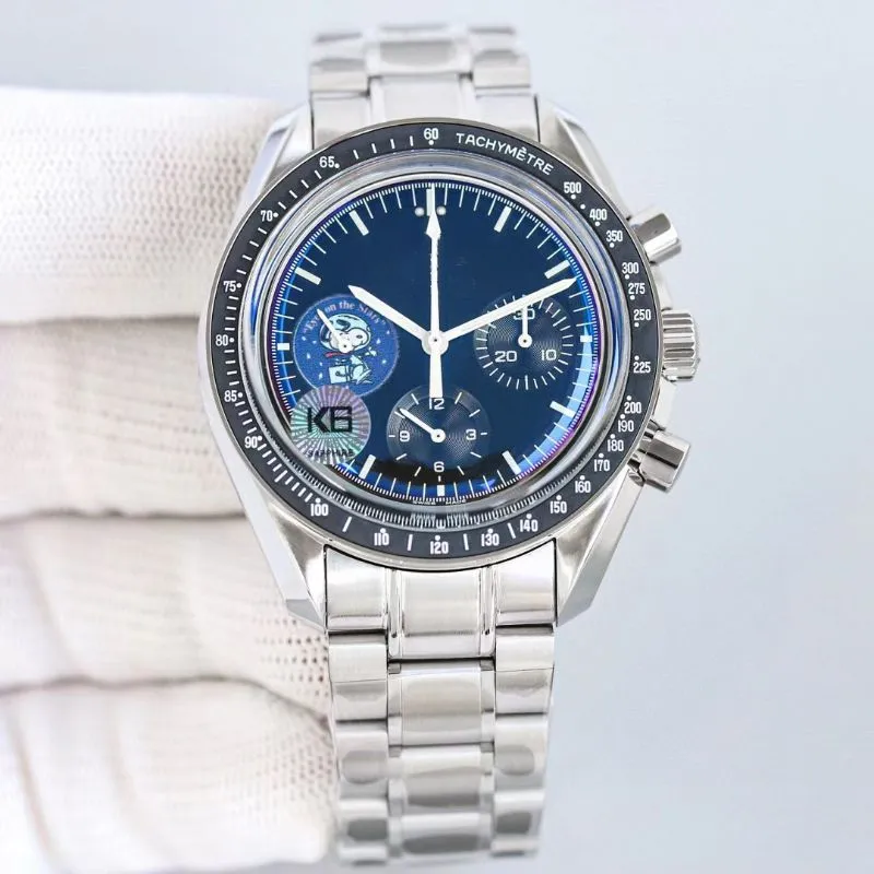 HOOFDE KWALITEIT HANDELS HANDLEIDING WINDING CHRONOGRAPHLIJK KLASSIEK Geïmporteerd luminescerend materiaal 316 staal gemaakt 42 mm klassieke wijzerplaat met Pot Sapphire Crystal Luxury Watch