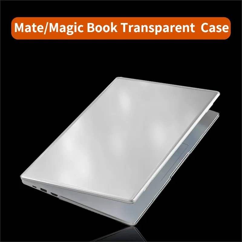 Cas Case d'ordinateur portable transparent pour Huawei MateBook D14 D15 D16 16S 2023 Magic Book 14 x14 2022 15 x15 2021 16.1 Case résistante à la goutte PC