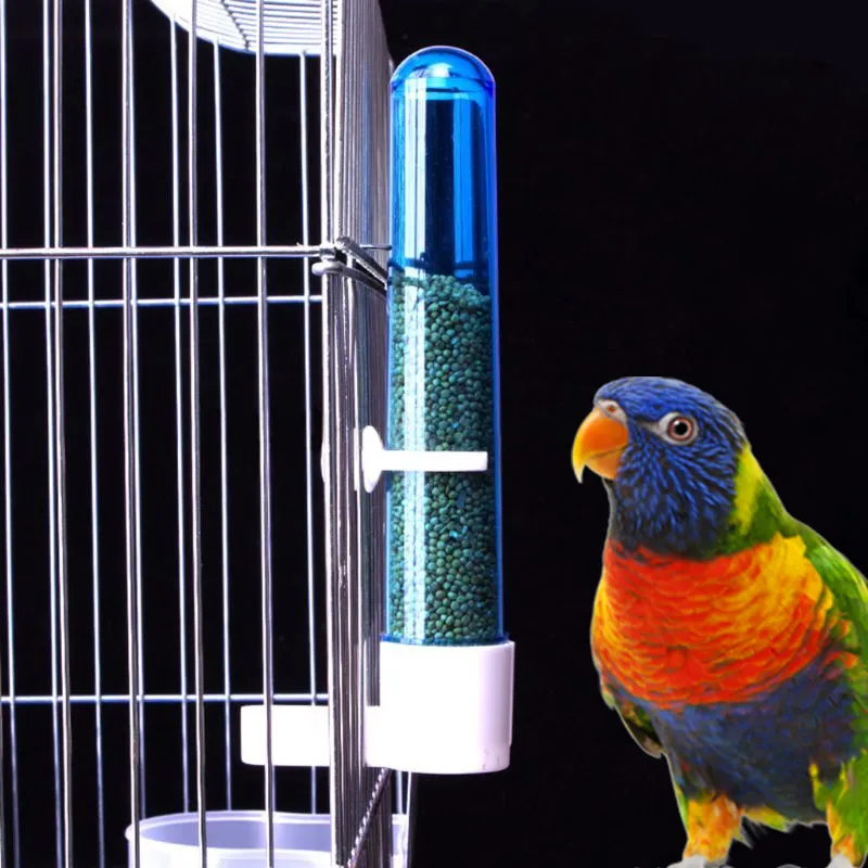 Vogelwassertrinker Feeder Automatische Hänge -Trinkbrunnen Haustier Papagei Cage Cup Schalen Haustier Vogelspender Haustier Vorräte
