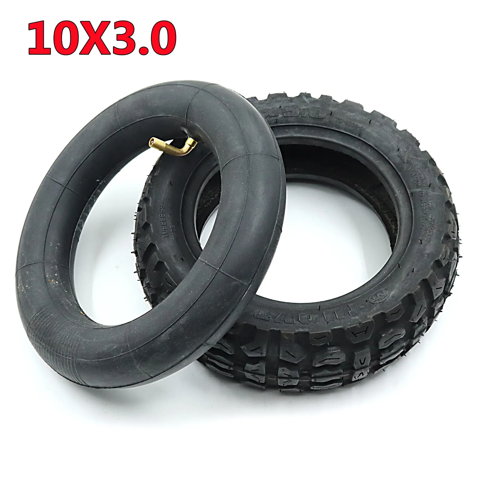 10x3 Inch Off Road City Road Tire Pneumatic Tube Tyre for Electric Scooter Speedual Grace 10 Zero 10X KUGOO M4 PRO 10*3.0