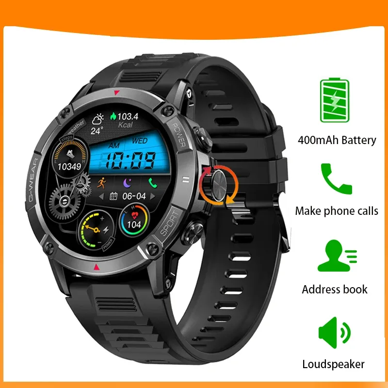 Guarda Smart Watch New Fashion NFC Men Women Women Bluetooth Call Music Games Leisure Blood Oxygen impermeabile Smartwatch multifunzionale NX8