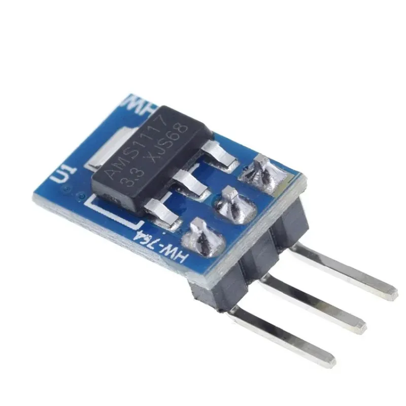 DC 5V to 33V Step-Down Power Supply Module AMS1117-33 LDO 800MA for Converting 5V to 33V Power Supply