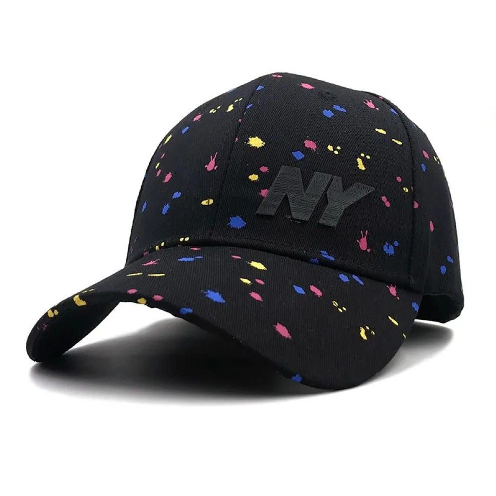 Ny casual baseball caps mode snapback hattar män kvinnor ny broderi hockey hatt för gorras tryck graffiti unisex cap253o