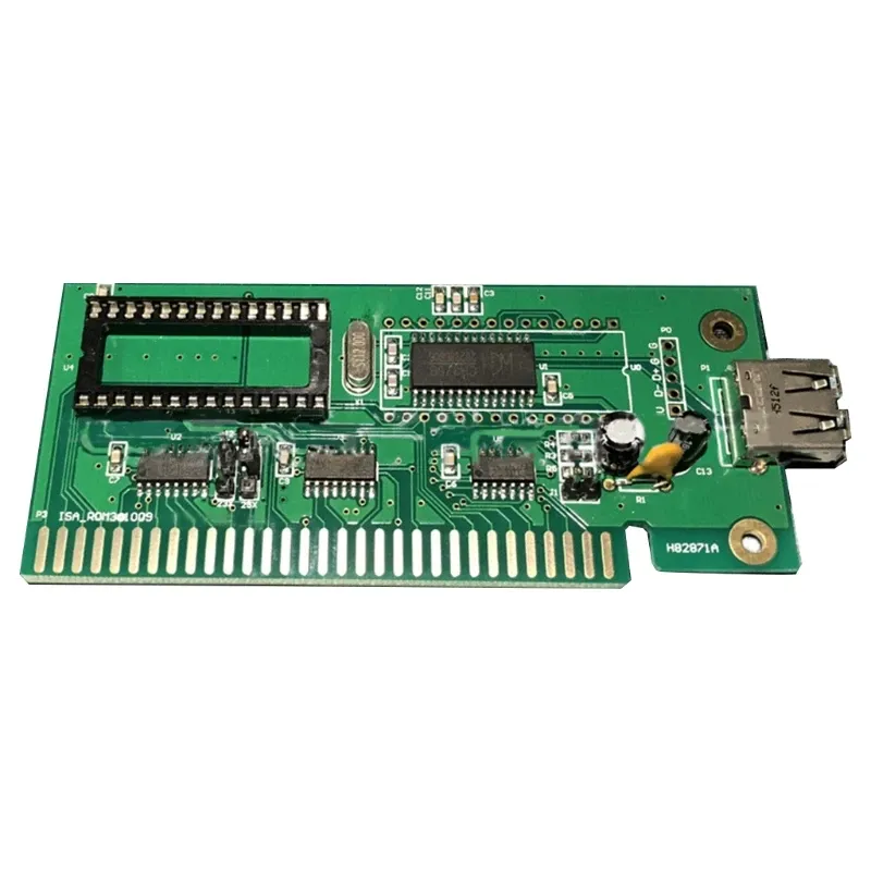 Kort B0KA ISA till USB -datorutvidgningskort ISA -kort till U Disk ISA -gränssnitt till USB Industrial Control Card Interface Adapter