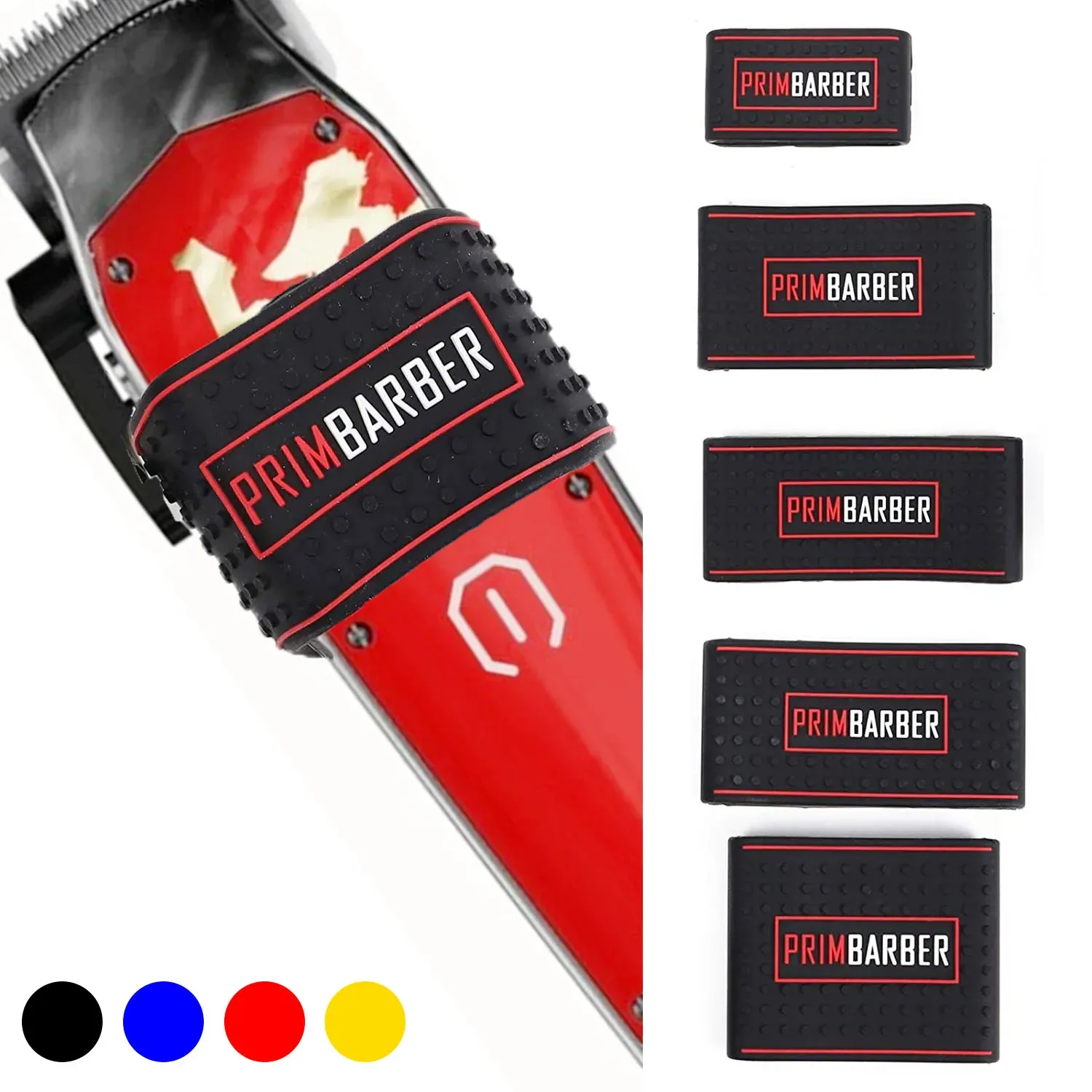 Trimmers 5pcs/Set Non Slip Barber Clipper Chwyt Pasmki uchwytu na okładkę Sleveve Hair Clipp