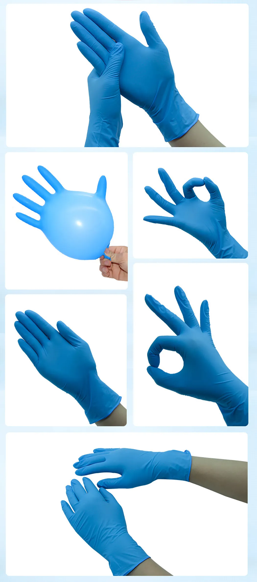 100st Cleaning Gloves Ultra-Thin Touch Disponable Thin LaTex Gloves Diskmaskin Handskar Arbetar Hushållens gummiträdgårdshandskar