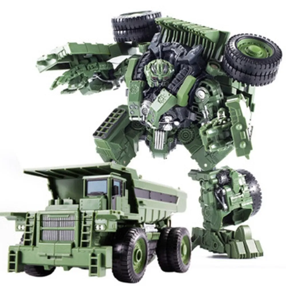 8 en 1 Big Devastator Alloy Robot Car Hercules Boy Deformed Anime Series Model Boy Toys