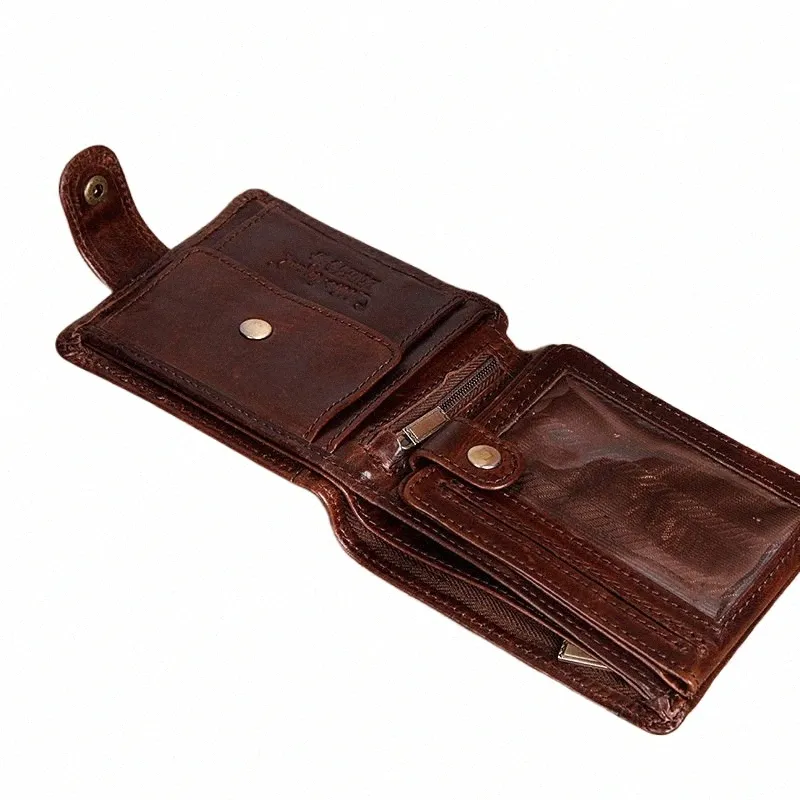 Coubbler Legend Geatic Leather Wallet Men Bifold Busin vintage 2020 Nouvelle pièce Pocket Designer Brands Brans de haute qualité N3KH # #