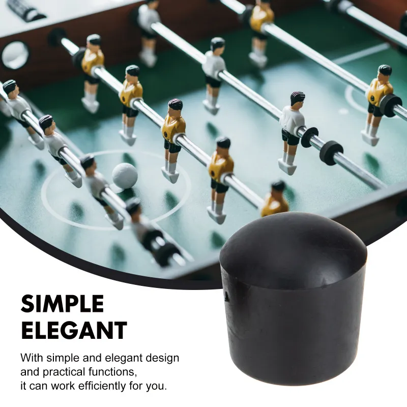 Foosball Table With Top, Safety Table Soccer Rod End Caps, Durable ...