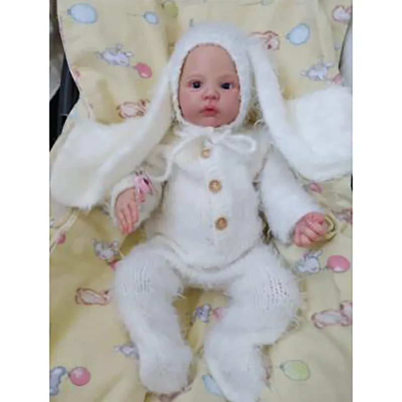 17 pouces de taille prémie Reborn Meadow Doll Kit populaire Soft Touch Lifeke Fresh Couleur Reborn Baby Doll 43cm