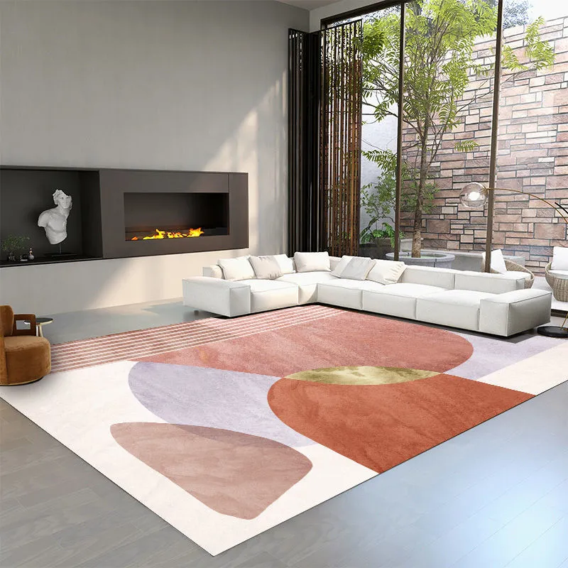 Modern Nordic Style Living Room Large Area Carpet Home Coffee Table Sofa Rug Room Anti-dirty Non-slip Rugs Entry Porch Door Mat