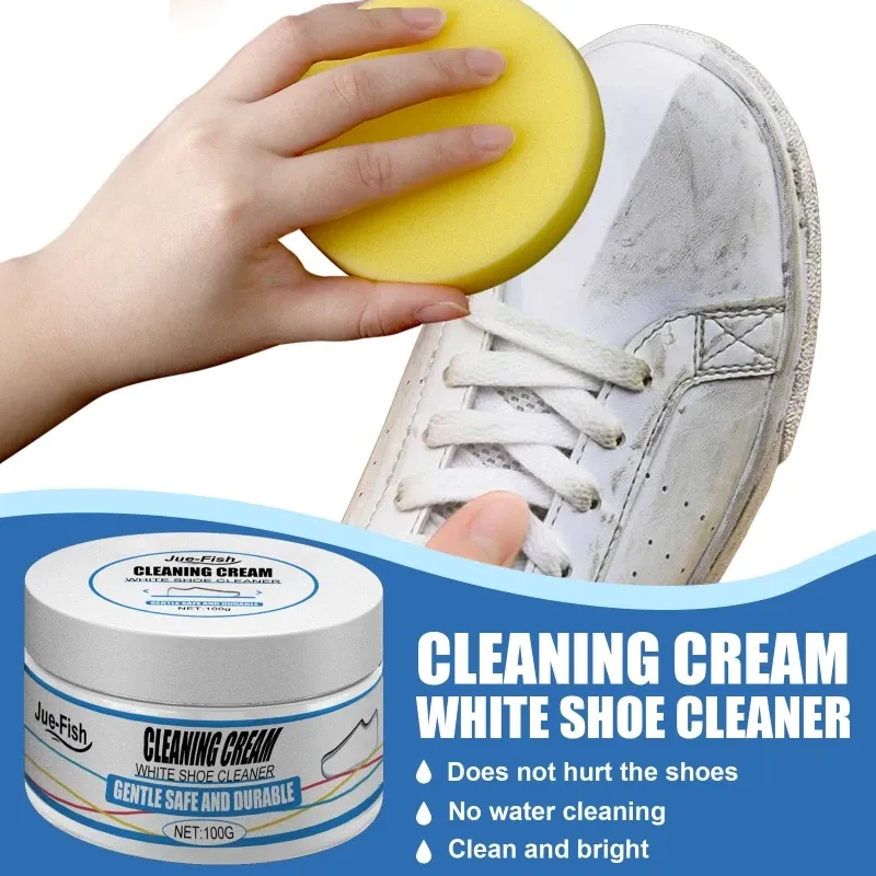 Chaussure de chaussures blanches Crème Crème Chaussures de sport pour toile Chaussures Cleaner pour Home Dormitory Maintenance décontamination