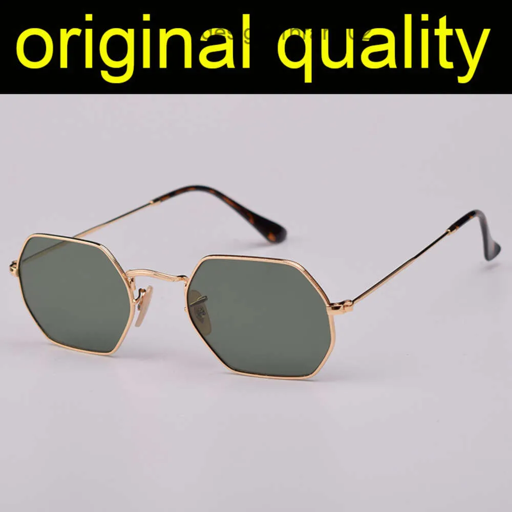 Klassische flache Objektiv Sonnenbrille Männer Frauen Kleine Hexagon Sonne Glases Männliche Metallrahmen Fahren Fischerei Gafas Brille Frau de Sol Rainess Verbot Bands A3Q3