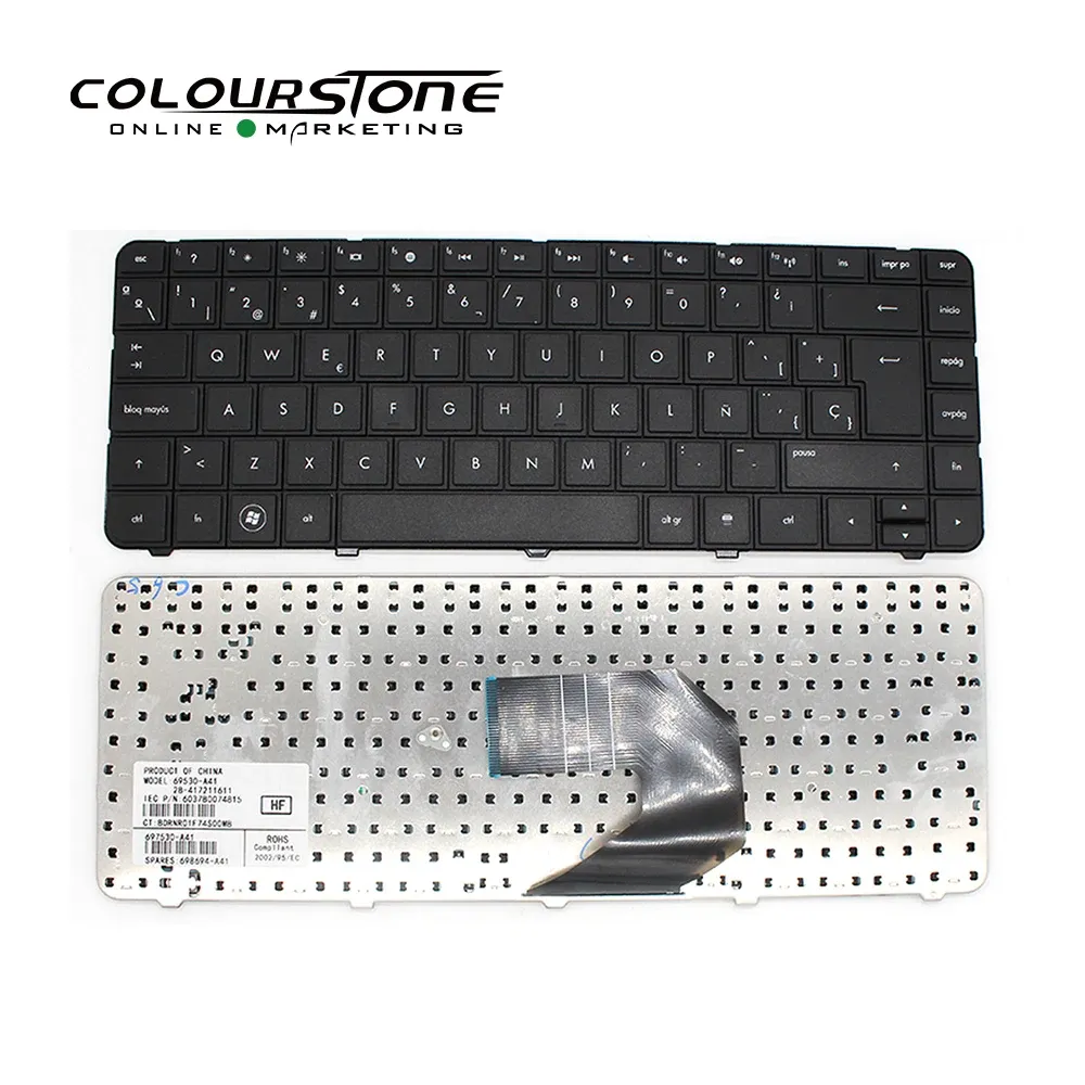 Klawiatury CQ58 Hiszpański laptop klawiatura dla HP G4 G41000 CQ43 CQ57 430 630S Notebook KeyBaord SP Black Laptop klawiatura z wysokiej jakości