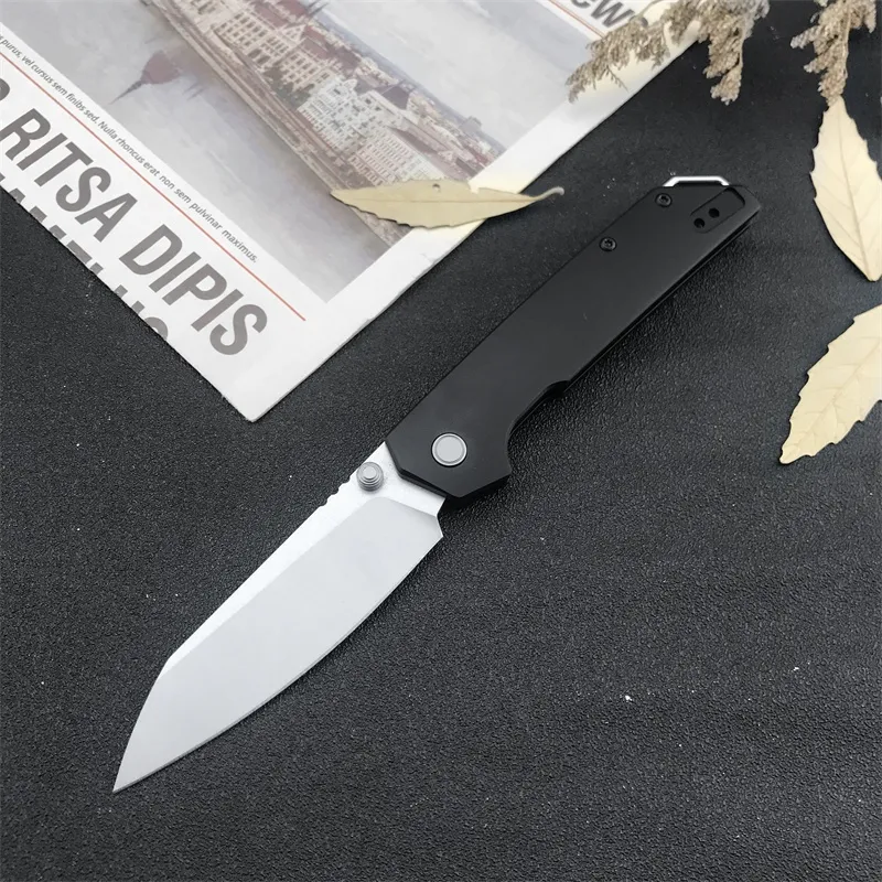 KS 2038 coltello pieghevole esterno alta durezza d2 in alluminio grigio grigio gesti