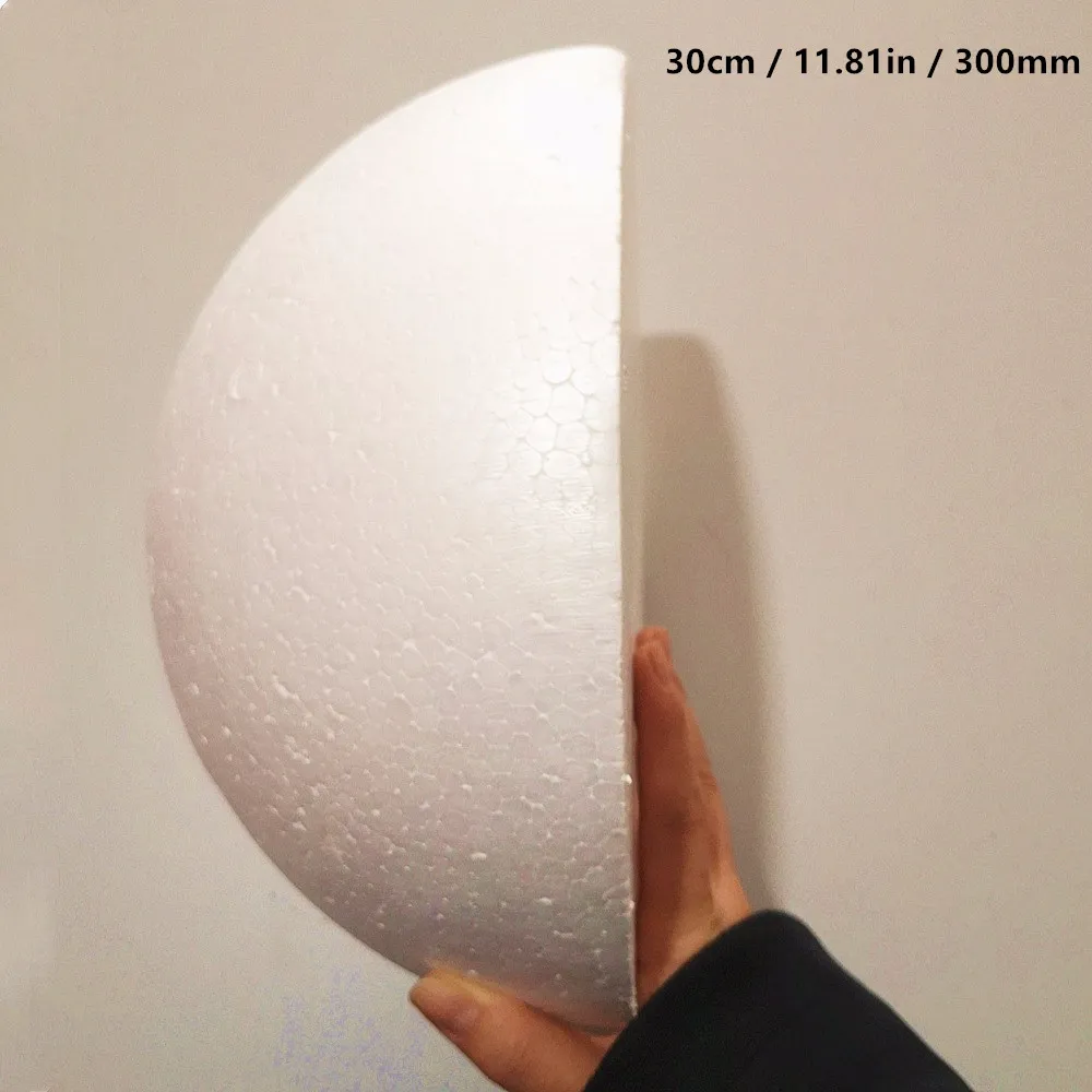 30cm Half Round Solid Polystyrene Foam Ball ... From Dh4402004, $15.63 ...