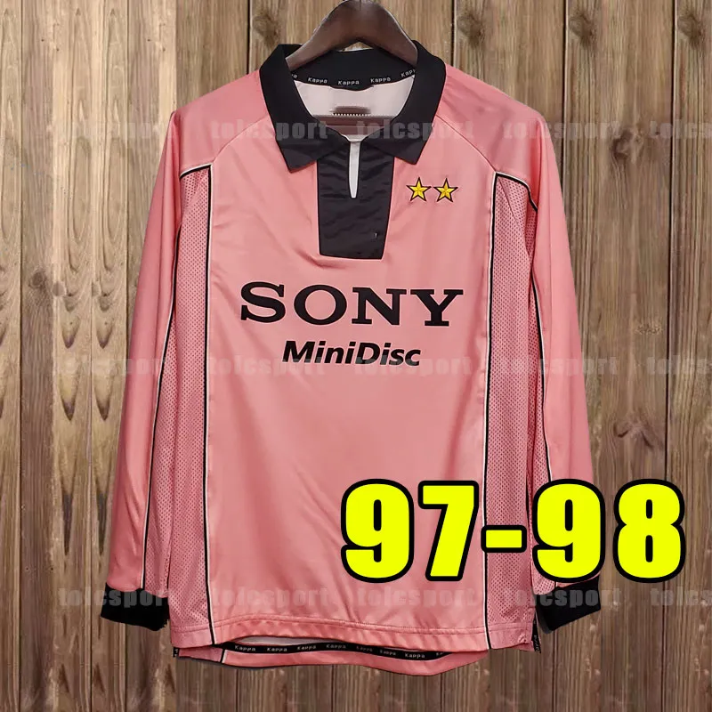 JuVeNtus Long sleeve Retro soccer jerseys DEL PIERO Conte PIRLO Buffon INZAGH ZIDANE Ancient maillot DAVIDS BOKSIC shirt POGBA 15 16 95 96 97 98 99 00