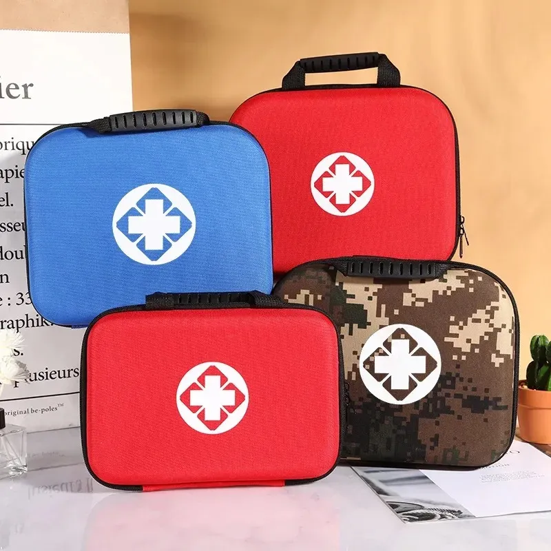 Emergency Medical Handbag First Aid Kit Storage Bag Outdoor Camping Medicine Cabinet Treatment Pack Survival Rescue Box