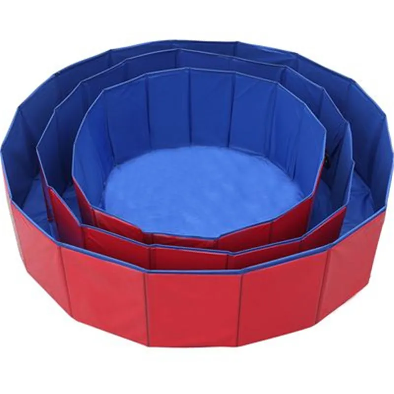 Piscine de chien pour animaux de bain pliable pour animaux de bain baignoire baignoire baignoire de baignoire plitable piscine pour chiens chats enfants en gros