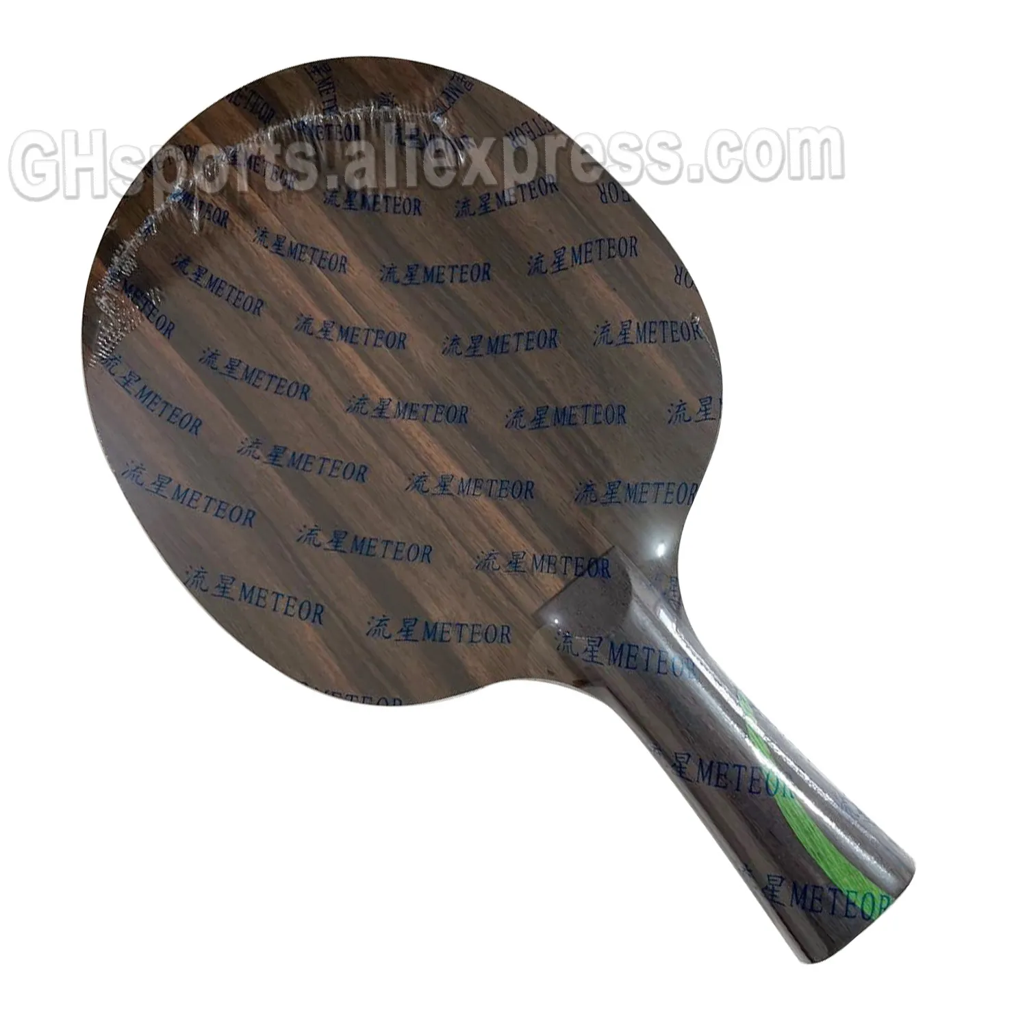 Meteor Liu Xing Ebony 5 Pro Table Tennis Blade - 3+2 Ebony Fast Attack ...